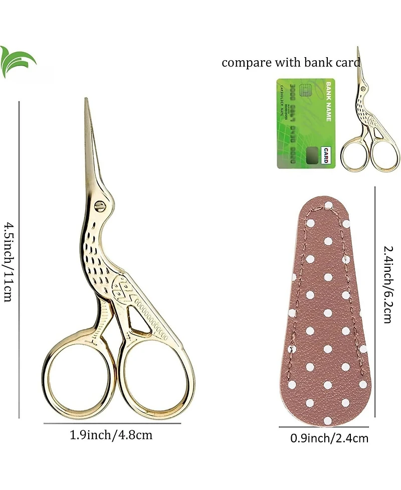 Gnuadz 4.5” Stainless Steel Embroidery Tip Tool for Knitting Cross Sewing Handcraft Diy