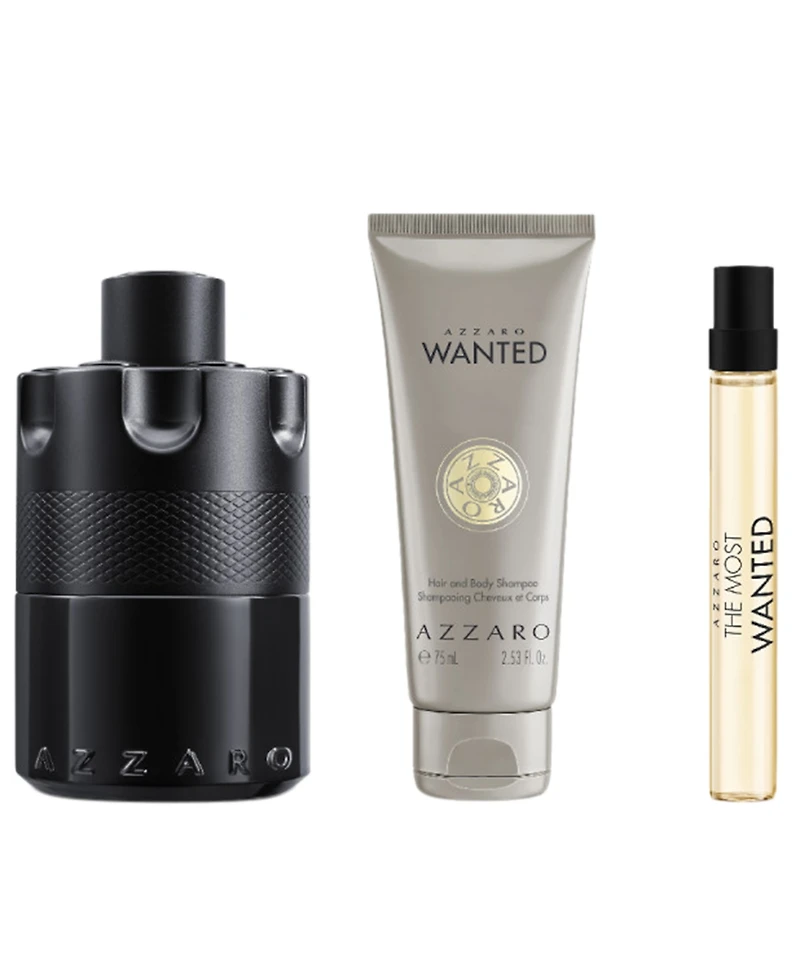 Azzaro 3-Pc. The Most Wanted Eau de Parfum Intense Spray Set for Him