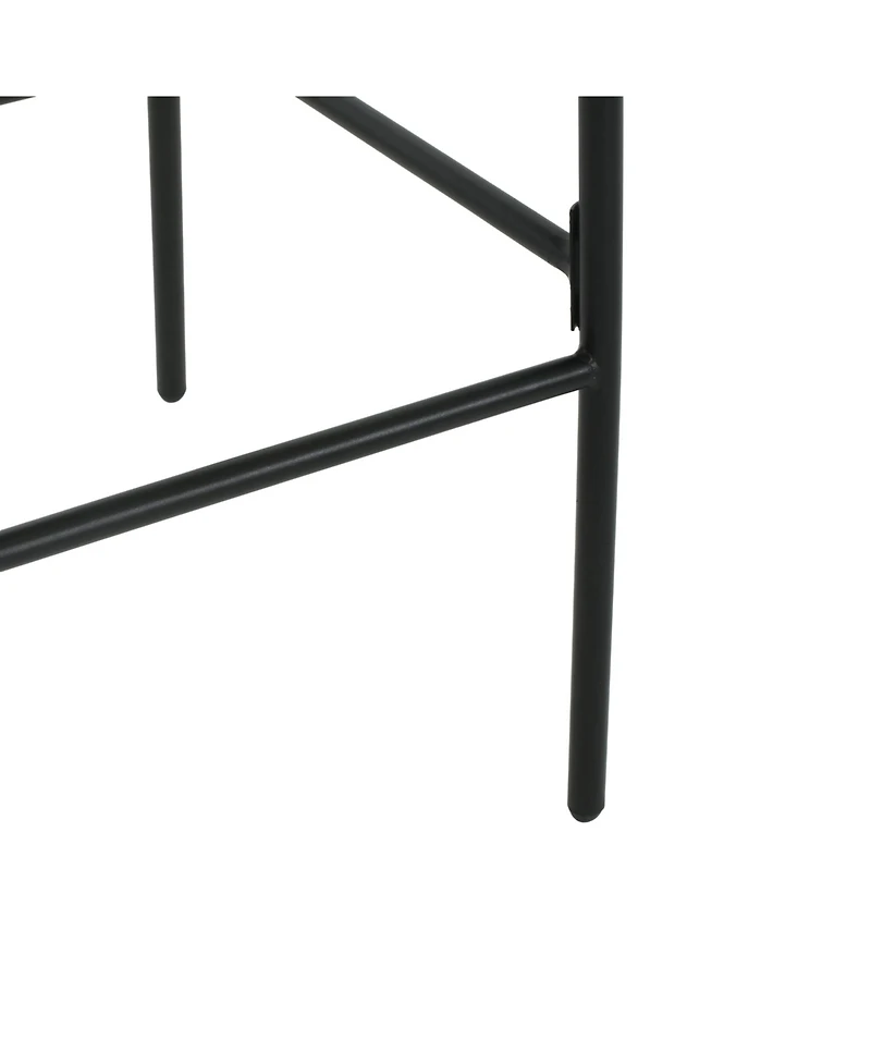 sumyeg La Push Outdoor Patio Rope Bar Stool, Patio Bar Chair Set of 2