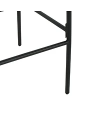 sumyeg La Push Outdoor Patio Rope Bar Stool, Patio Bar Chair Set of 2