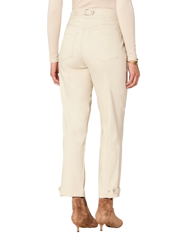 Democracy Women's "Ab"solution High-Rise Tapered Utility Jeans