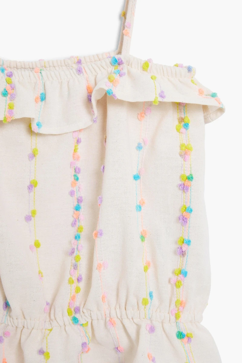 Desigual Girls Girls's Pom-pom strap top