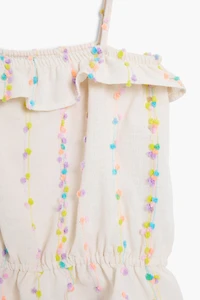 Desigual Girls Girls's Pom-pom strap top