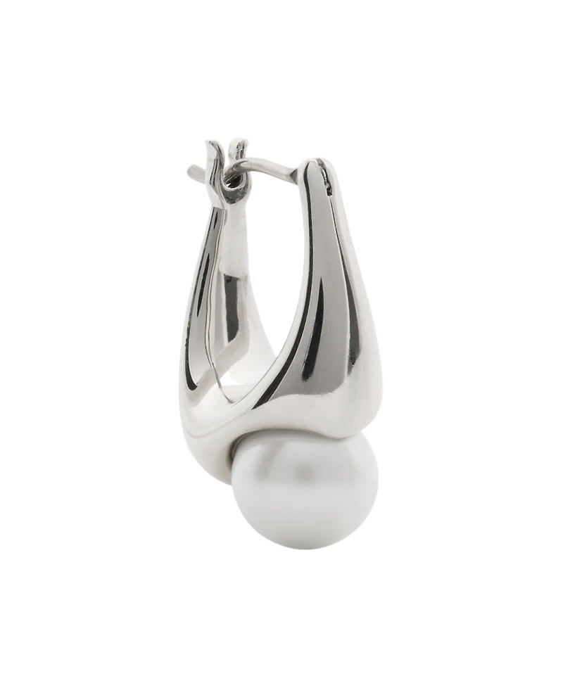 kate spade new york Imitation Pearl Harmony Huggie Earrings