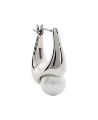 kate spade new york Imitation Pearl Harmony Huggie Earrings