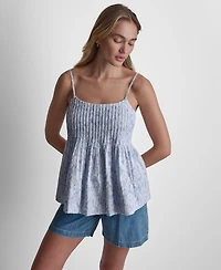 Dkny Jeans Women's Scoop Neck Tank Top