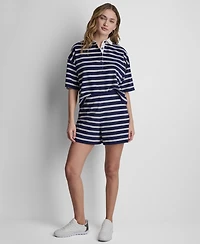 Dkny Jeans Women's High-Rise Pull-On Shorts