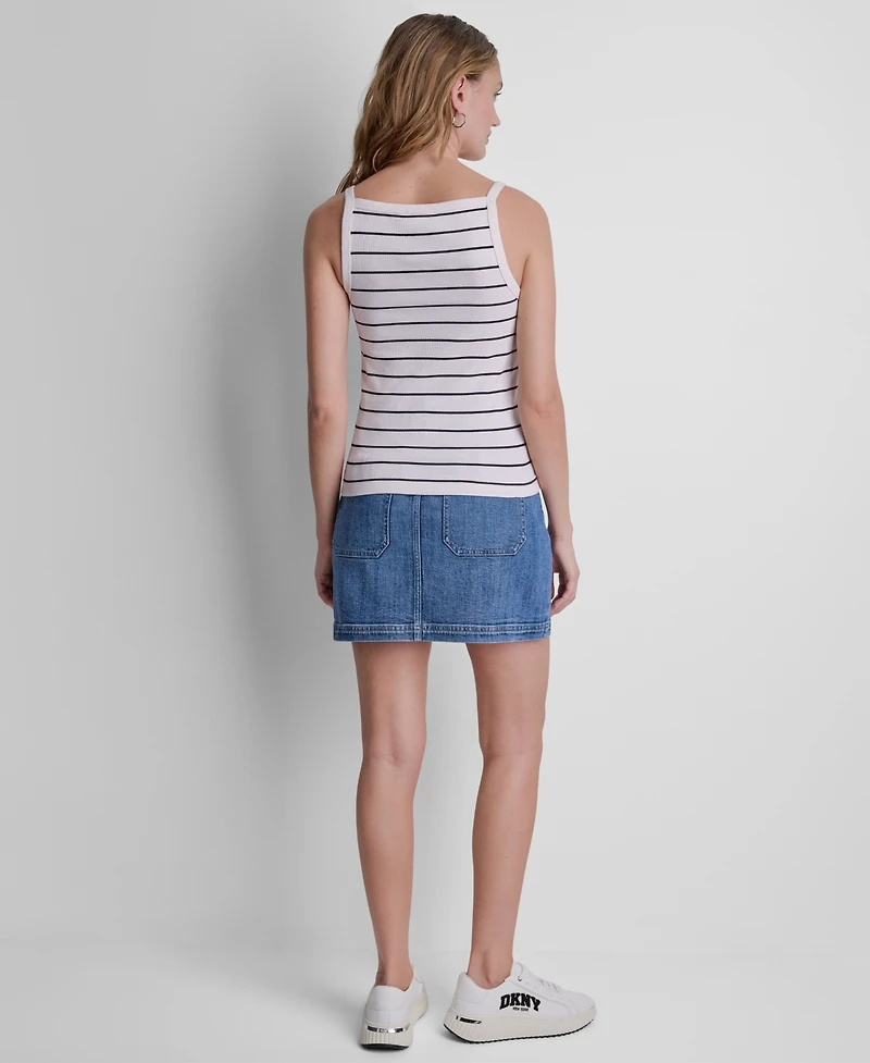 Dkny Jeans Women's Square Neck Tank Top