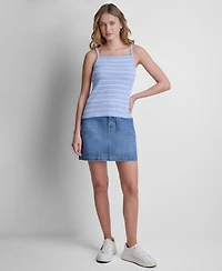 Dkny Jeans Women's Square Neck Tank Top