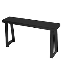 Sugift Console Table, 56 in, Modern Desk Behind Couch for Living Room