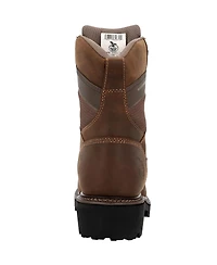 Georgia Boot Men's Core 37 9" Scalloped Heel Waterproof Work