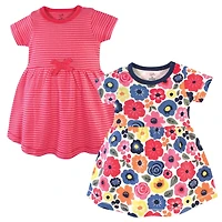 Touched by Nature Natural Cotton Dresses Featuring Both Short and Long Sleeves