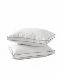 Unikome Goose Feather Down 2 Pack Bedding Pillows