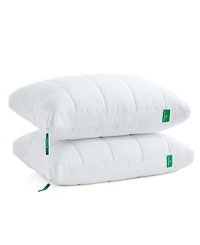 Unikome 3-in-1 adjustable cooling fiber 2-Pack pillow
