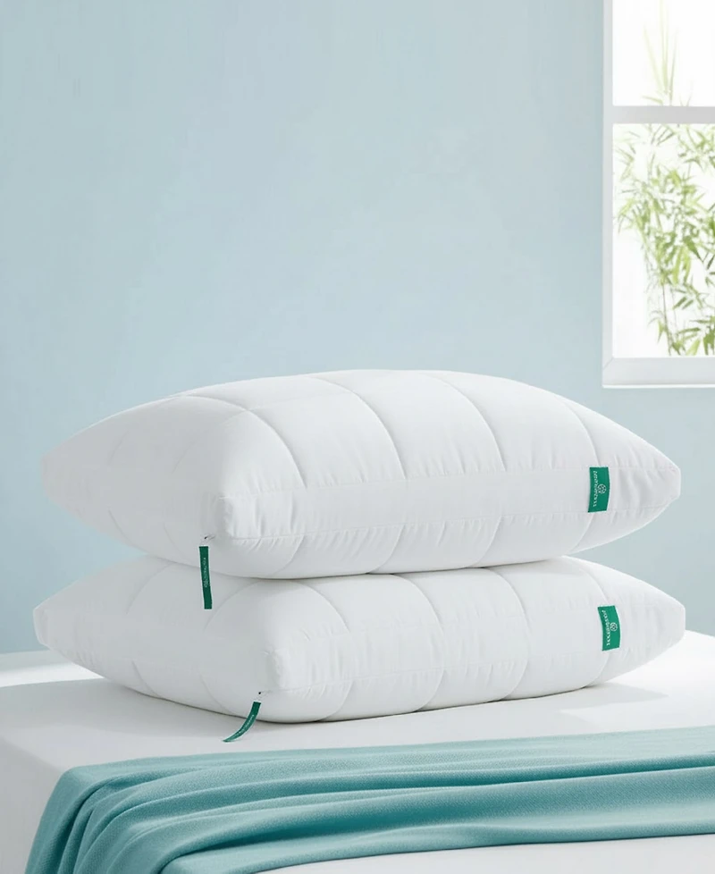 Unikome 3-in-1 adjustable cooling fiber 2-Pack pillow