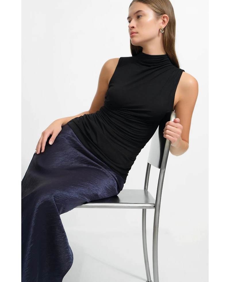 Marcella Women's funnel neckline Amila Top