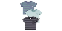 Gerber Baby Boys Short Sleeve T-Shirts, 3-Pack