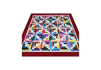 Gnuadz 50 Pcs Precut Cotton Fabric Squares Sewing Quilting Craft Patchwork