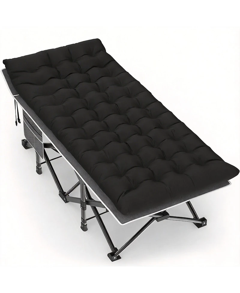 Gnuadz Camping Folding Heavy Duty Sleeping Bed Oxford Outdoor Recreation Gear