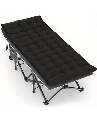 Gnuadz Camping Folding Heavy Duty Sleeping Bed Oxford Outdoor Recreation Gear