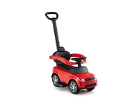 Slickblue Kids 3-in-1 Push Car with Removable Handle and Safety Guardrail