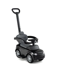 Slickblue Kids 3-in-1 Push Car with Removable Handle and Safety Guardrail