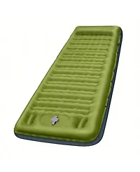 Gnuadz Camping Sleeping Pad Thick Mat Pillow Foot Pump Inflatable Outdoor Recreation Gear