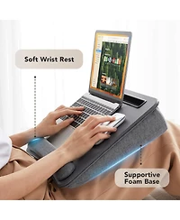 Gnuadz Lap Desk Portable Pillow Cushion Laptop Stand Storage