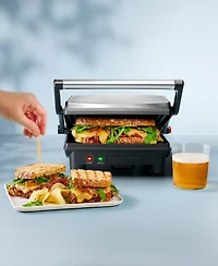 Chefman 4-Slice 3-in-1 Panini Press Grill