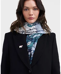 Fable England Cosy Polar Bear Enamel Brooch