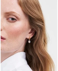 Fable England Nightshade Gold Huggie Earrings