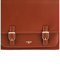 Fable England Into the Woods Tan Classic Satchel