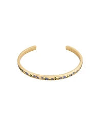 Fable England Forget Me Not Gold Bangle