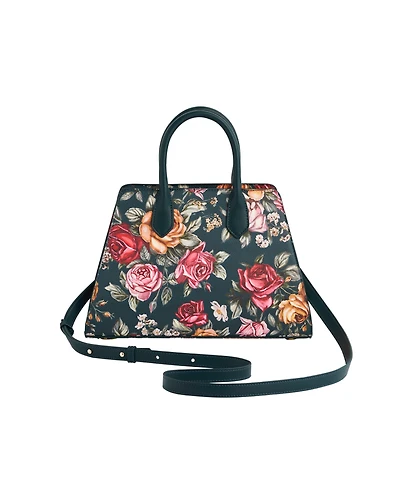 Fable England Women's Roses Structured Medium Tote