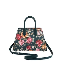 Fable England Women's Roses Structured Medium Tote