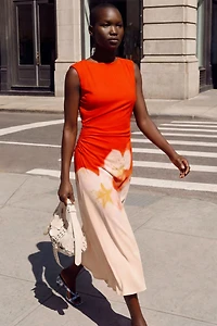 Desigual Women's Two-tone floral dress