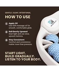 M3 Naturals Anti Cellulite Massage Roller | 1ct