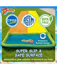 Slip N Slide Water Slide, 18ft Backyard Wave Rider Summer Outdoor Kid Toys, Double Lane, Includes 2 Boogie