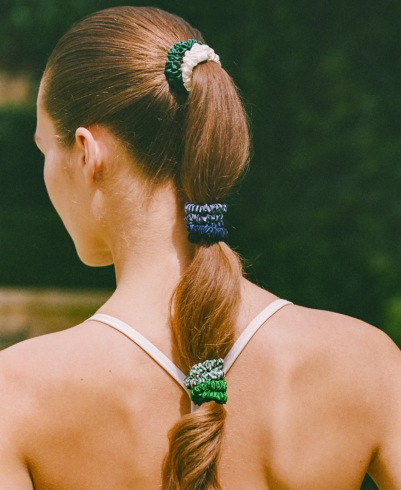 Slip 6-Pc. Pure Silk Skinny Scrunchies and Complimentary Pouch Set