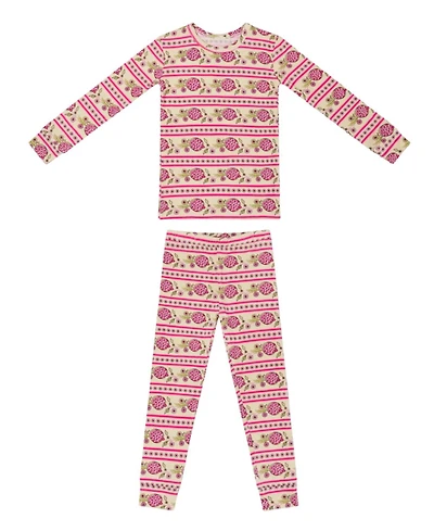 Motette Toddler Girls Pomegranate Soiree Pajama Set