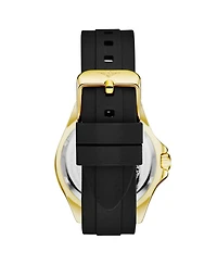 Stuhrling Depth master 4072 Men's Quartz Diver Watch, Silicone Strap, Date, Water Resistant