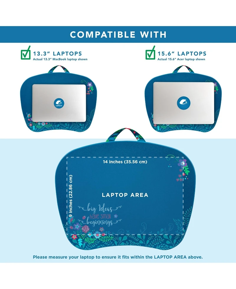 Gnuadz Mystyle Portable Lap Desk Cushion 15.6 Inch Laptop