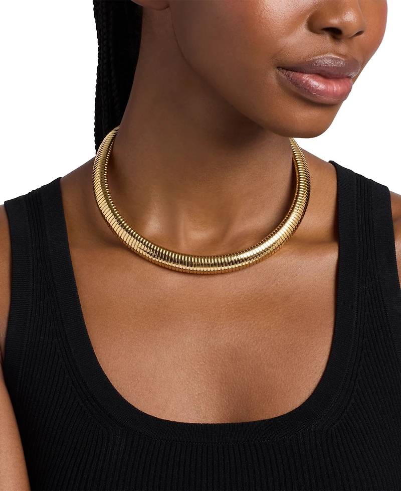 Michael Kors Ribbon Flex Collar Necklace