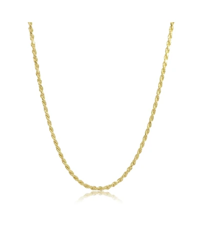 The Lovery Twisted Rope Chain Necklace 14K Gold-Plated Sterling Silver