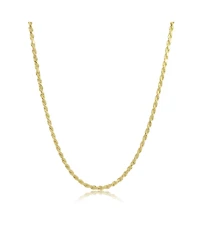 The Lovery Twisted Rope Chain Necklace 14K Gold-Plated Sterling Silver