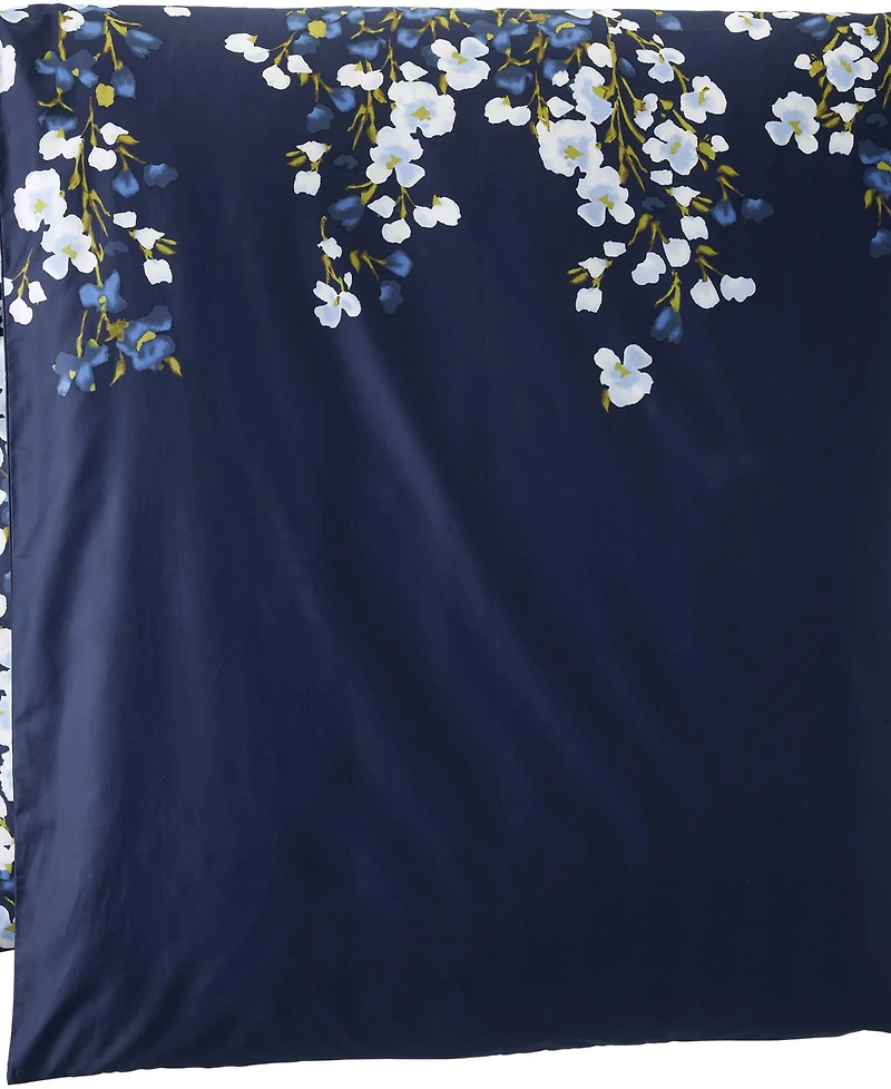 Lands' End 400 Thread Count Premium Supima Cotton No Iron Sateen Duvet Bed Cover