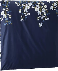 Lands' End 400 Thread Count Premium Supima Cotton No Iron Sateen Duvet Bed Cover