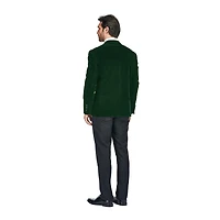 Gino Vitale Men's 2-Piece Velvet Birdseye Lapel Slim-Fit Tuxedo