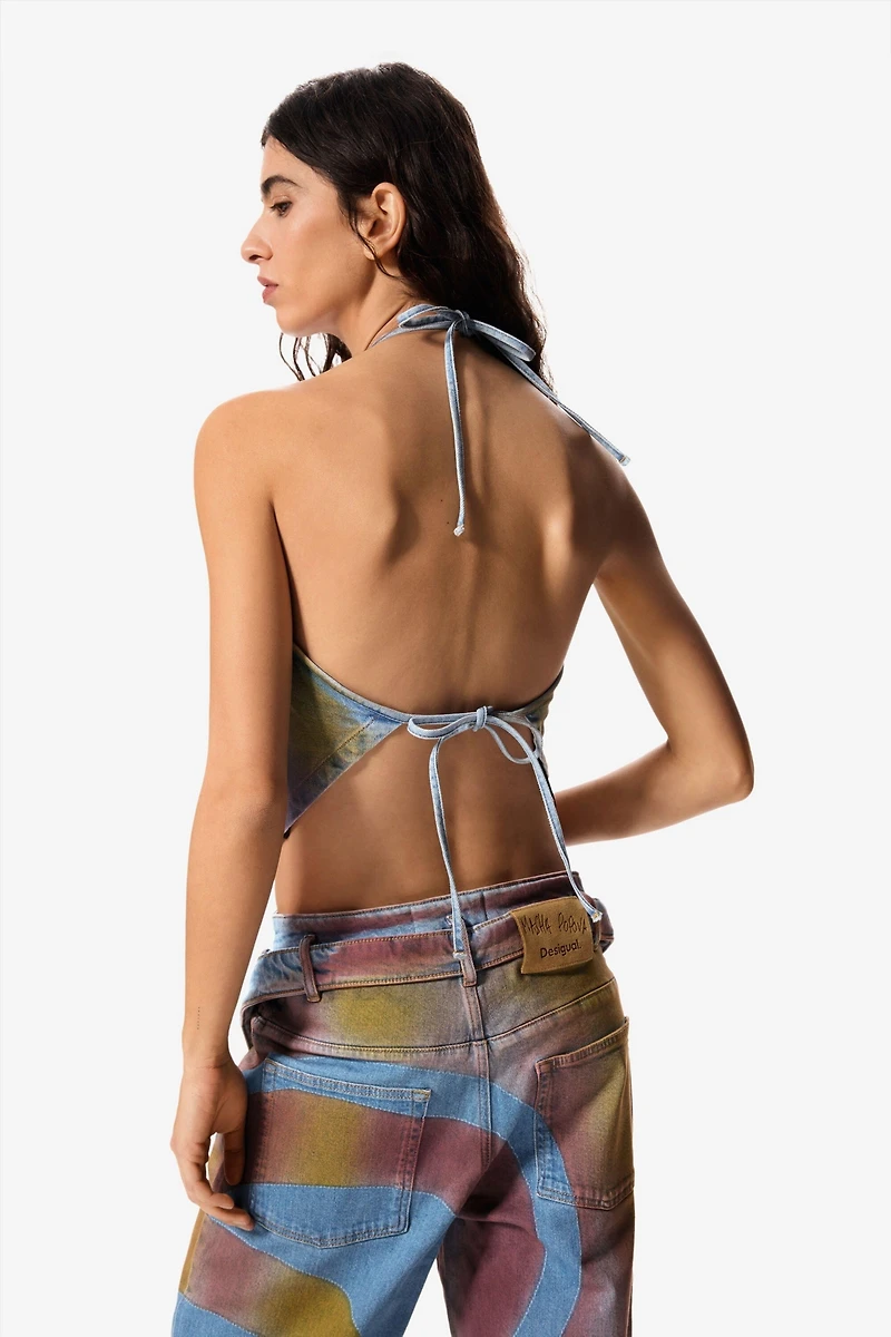 Desigual Women's Denim blouse Masha Popova