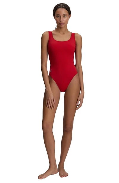 Polo by Ralph Lauren Women's Scoopback One-Piece Swimsuit